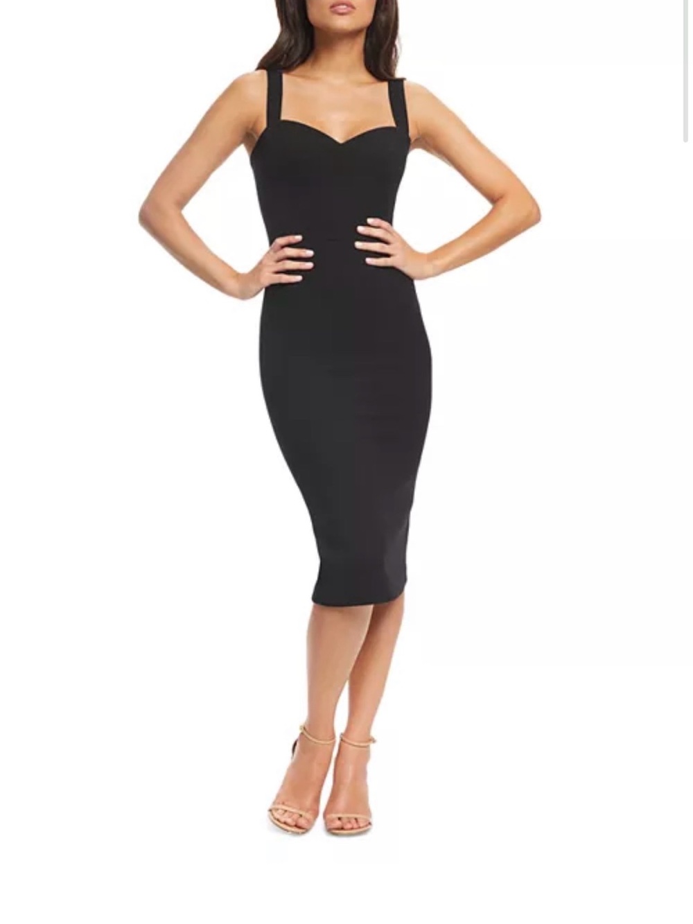 Dress the Population Nicole Sweetheart Neck fitted dress